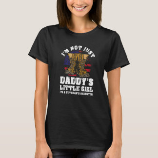 Militärische Veteran Mädchen Kinder ich bin Vetera T-Shirt