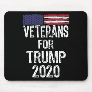 Militärische Veteranen für Trump 2020 Wahlgegner g Mousepad