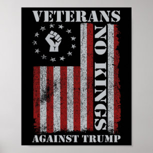 Militärische Veteranen protestieren US-Flagge ohne Poster