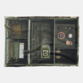 Militärische Vintage Funkausrüstung Handtuch (Horizontal)
