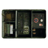 Militärische Vintage Funkausrüstung Magnet (Horizontal)