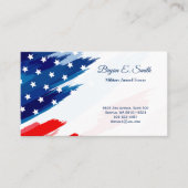 Militärische Visitenkarte Telefonnummerkarte (Vorderseite)