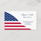 Militärische Visitenkarte Telefonnummerkarte (Vorderseite)