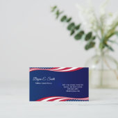 Militärische Visitenkarte Telefonnummerkarte (Stehend Vorderseite)