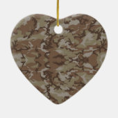 Militärische Wüste Keramikornament (Hinten)