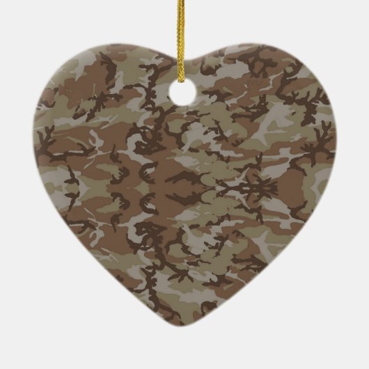 Militärische Wüste Keramikornament (Hinten)