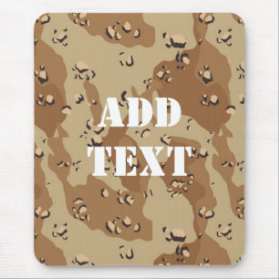 Militärische Wüste "Schokoladenstück" Camouflage Mousepad