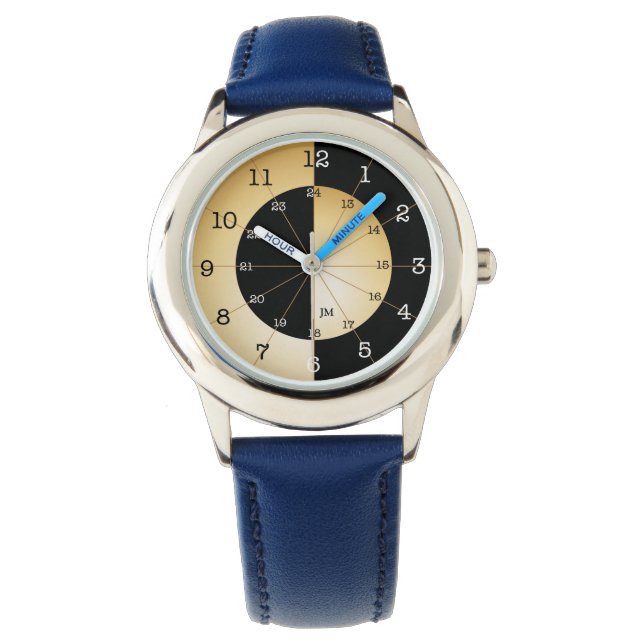 Militärische Zeitüberwachung von Kindern mit farbe Armbanduhr (Vorderseite)