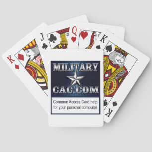 MilitärischeCAC-Gedenkstätte Spielkarten