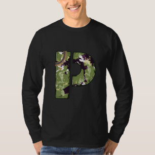 Militärischer Briefstil P  T-Shirt