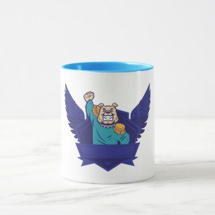 Militärischer Bulldog-Commander Coffee Tasse