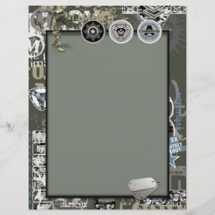 Militärischer Flyer