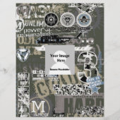 Militärischer Flyer (Hinten)