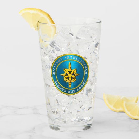 Militärischer Geheimdienst Glas (Vorderseite Ice)