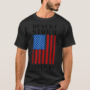Militärischer Golfkrieg Veteran der Operation Wüst T-Shirt