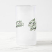 Militärischer Groom Mattglas Bierglas (Mittel)