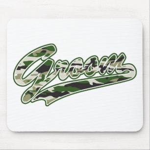 Militärischer Groom Mousepad