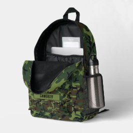 Militärischer Grünwald-Camouflage-Individuelle Nam Bedruckter Rucksack
