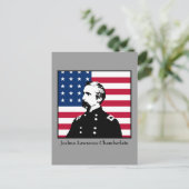 Militärischer Held - J.L. Chamberlain Postkarte (Stehend Vorderseite)