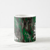 Militärischer Individuelle Name der Camouflage Arm Kaffeetasse (Mittel)