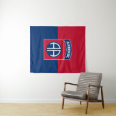 Militärischer Kriegsveteran der 82. Im Flugzeug Di Wandteppich (Beispiel (Horizontal))