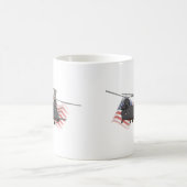 Militärischer MH-47 Chinook-Hubschrauber Kaffeetasse (Mittel)