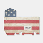 Militärischer Patriotischer Abschluss der US-Fahne Geschenkschachtel (Ungefaltet)