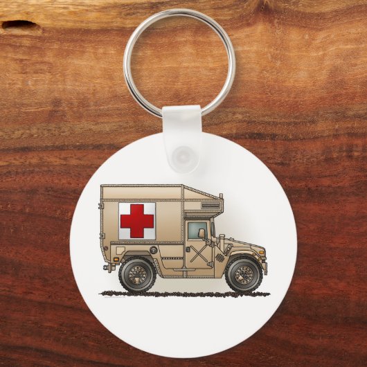 Militärischer Schlüsselanhänger des Roten Kreuzes (Vorderseite)