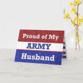 Militärischer Stolz über euch Karte (Gelbe Blume)