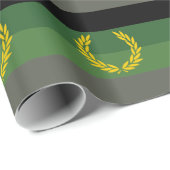 MILITÄRISCHER UNIFORMER PREIS GESCHENKPAPIER (Rolleneckpunkt)