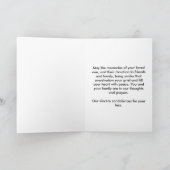 Militärischer Verlust der Sympathiekarte des Vater Karte (Innenseite)