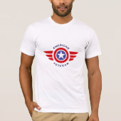Militärischer Veteran des Shirts der Männer (Vorderseite)