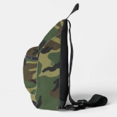 Militärischer Wald-Tarnmuster Crossbody Bag (Rechts)