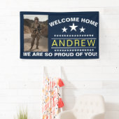 Militärisches Begrüßungsbanner - Zuhause der Natio Banner (Insitu)