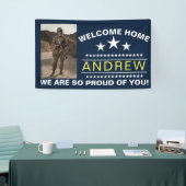 Militärisches Begrüßungsbanner - Zuhause der Natio Banner (Messeveranstaltung)