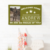 Militärisches Begrüßungsbanner - Zuhause der Natio Banner (Insitu)