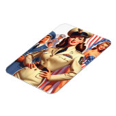 Militärisches Button im Retro-System Magnet (Linke Seite)