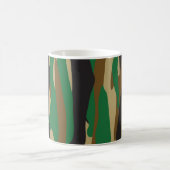 Militärisches Camouflage-Muster Kaffeetasse (Mittel)