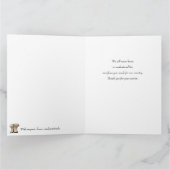 Militärisches Dankeschön Kartenvorlage Dankeskarte (Innenseite)