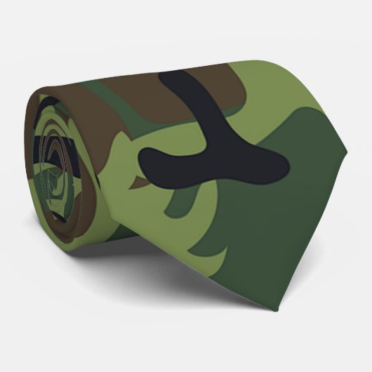 Militärisches Design Krawatte (Gerollt)