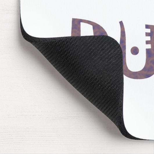 militärisches dienstfreies Schwarz-weißes gelbes Mousepad (Ecke)