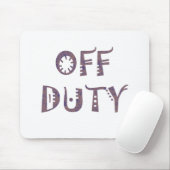 militärisches dienstfreies Schwarz-weißes gelbes Mousepad (Mit Mouse)