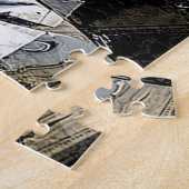 Militärisches Foto eines Mustang-Kampfflugzeugs de Puzzle (Seite)