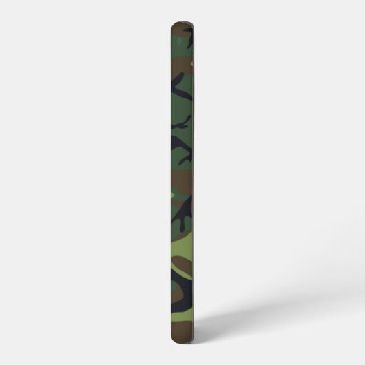 Militärisches Green Camouflage-Muster Samsung Galaxy Hülle (Linke Seite)