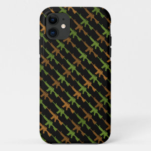 Militärisches Gun Camouflage GI Rifle Cool Black Case-Mate iPhone Hülle