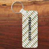 Militärisches Gun Camouflage GI Rifle Cool White Schlüsselanhänger (Vorderseite)