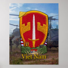 Militärisches Hilfskommando Vietnam - MACV Poster