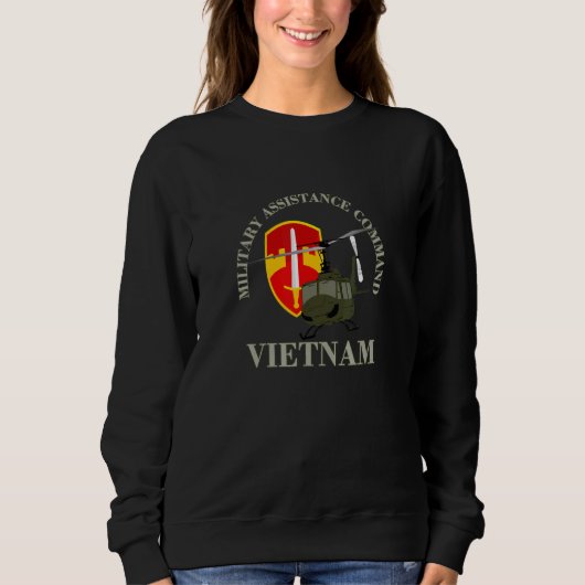 Militärisches Hilfskommando Vietnam - Macv Sog Vie Sweatshirt (Vorderseite)
