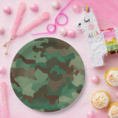 Militärisches Muster (Armee) Pappteller (Party)