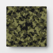 Militärisches Muster im Camouflage-Stil Fotoplatte (Vorderseite)